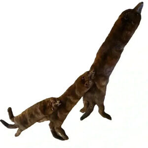 VINTAGE JOSEPH HORNE ACTUAL BODY 3 MINK STOLE